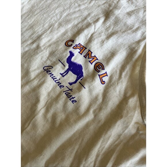 Vintage 1995 Graphic Joe Camel Tank Top Cigarettes Adult XL 100% Cotton USA - Picture 5 of 12